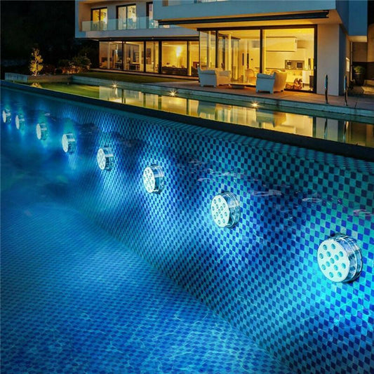 AQUARAY – Sistema di illuminazione per piscina impermeabile con telecomando