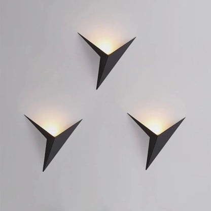 TRIGLOW – Applique da parete LED triangolare, design moderno