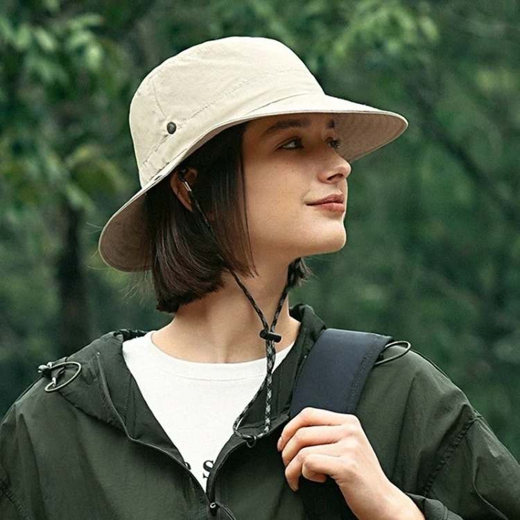 Cappello da sole da donna con protezione UPF 50+ e tesa larga