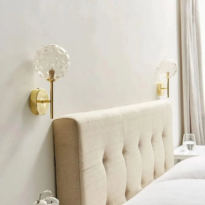 AMBRISA – Applique in vetro fatta a mano