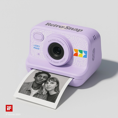 RetroSnap INSTANT™ – Cattura, Stampa, Vivi l’Istante