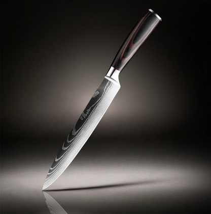 Rassivo – Set di 8 Coltelli da Chef