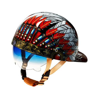Casco da baseball per moto, nella scatola