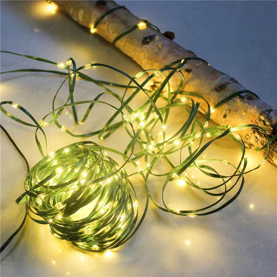 Luci LED natalizie multicolori per esterni – Catena impermeabile IP65