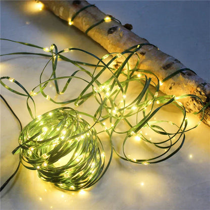 Luci LED natalizie multicolori per esterni – Catena impermeabile IP65