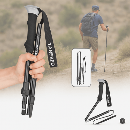 TREKKIFY – Bastoni da trekking pieghevoli regolabili per escursionismo