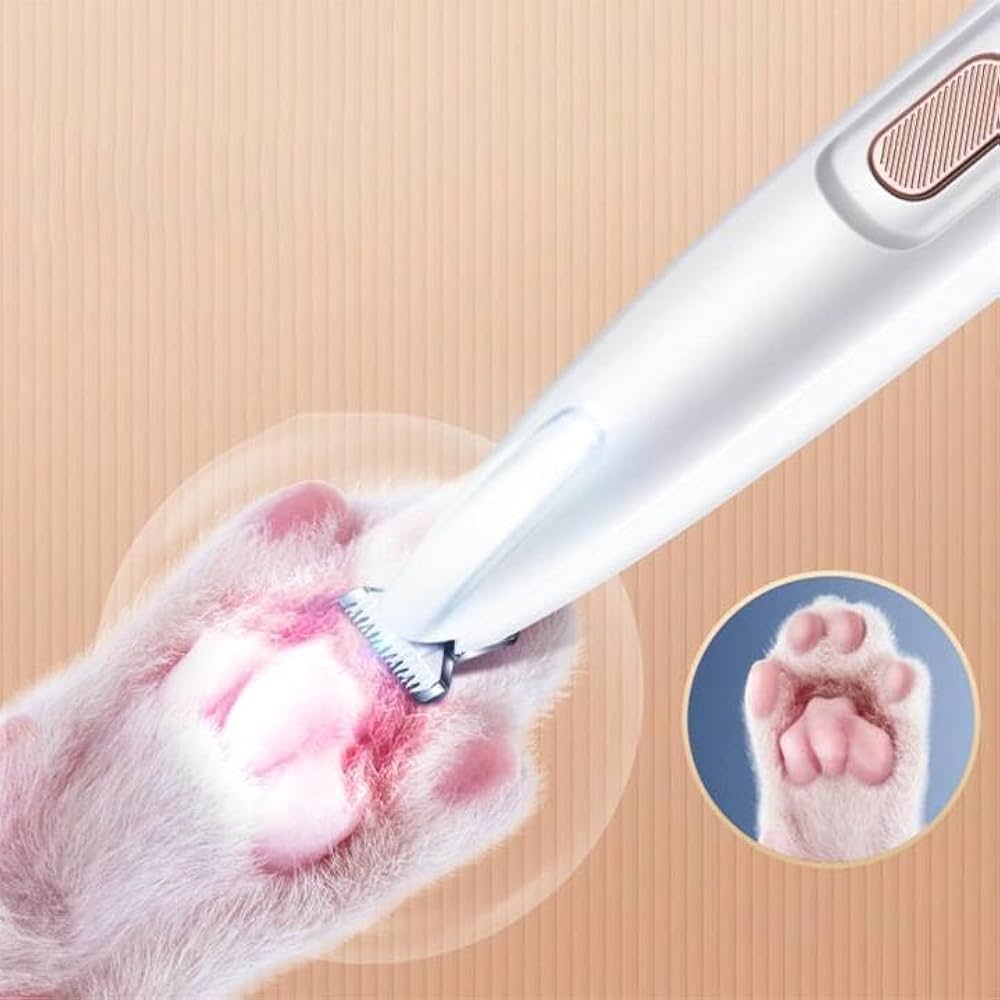 Tosatrice LED impermeabile per animali